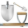 40" Show Chrome Plated D-Handle Groundbreaking Ceremonial Shovel